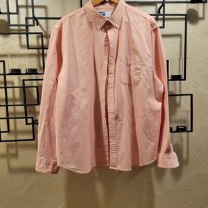 Old Navy Men's Pink Button-Down Shirt
